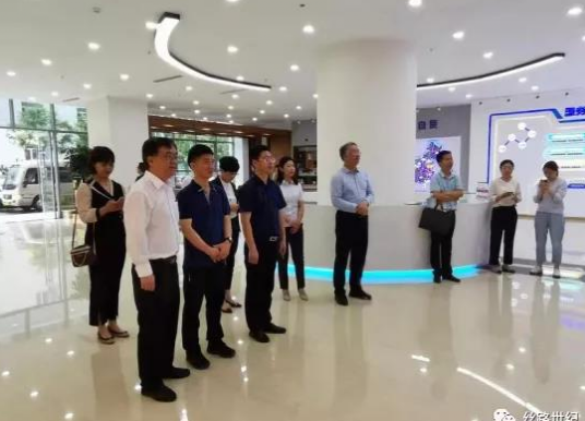 临邑县政府考察团赴福瑞达自贸创新产业园参观考察