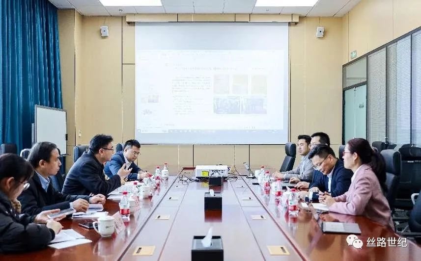 市民营经济局孟学峰书记一行调研济南福瑞达自贸创新产业园入驻企业紫菜云